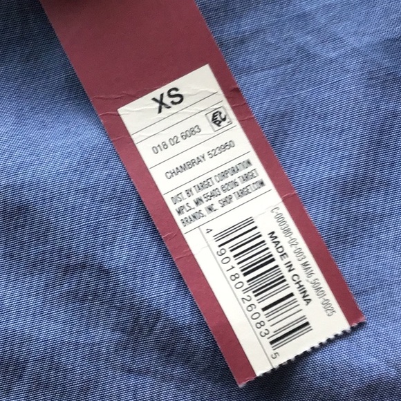 Chambray Off the Shoulder Top - Picture 8 of 11